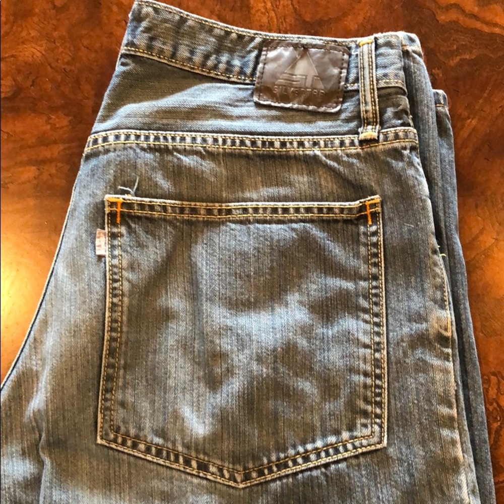 Levi’s Silver Tab Baggy Jeans, 32Wx32L
